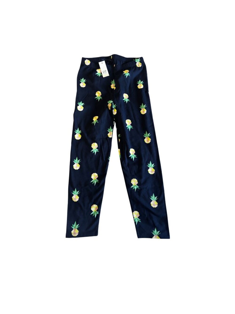 Gap Kids Navy blue leggins with pineapple print NWT